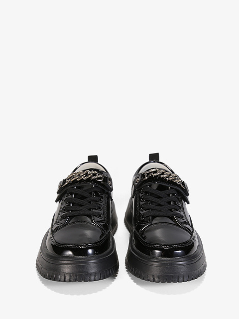 Buty sportowe #T1230R czarne