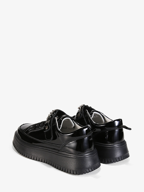 Buty sportowe #T1230R czarne