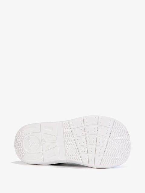 Buty sportowe #Z2425P czarno-zielone